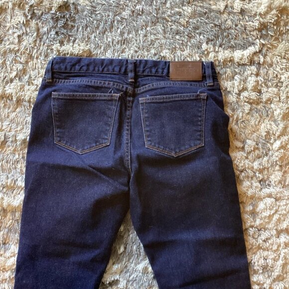 LRL Lauren Ralph Lauren Green Tag Petite Premier Straight Blue Jeans Women’s 6P - Picture 7 of 8